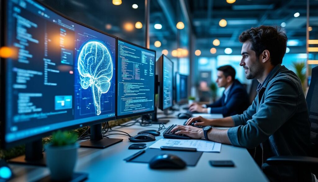 découvrez hugging face, la plateforme d'intelligence artificielle dédiée aux développeurs et chercheurs, offrant des outils avancés pour créer, partager et déployer des modèles ia innovants.